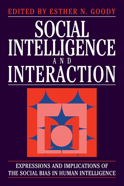 Front cover_Social Intelligence and Interaction