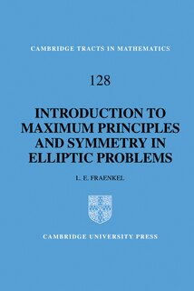 Couverture_An Introduction To Maximum Principles And Symmetry In Elliptic Problems