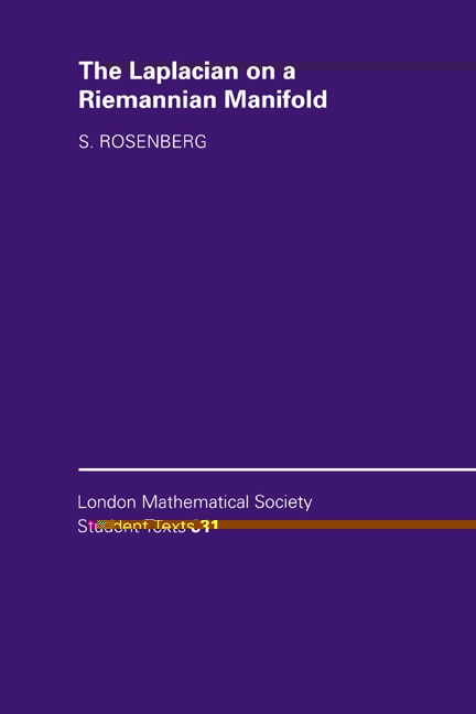 Couverture_The Laplacian on a Riemannian Manifold