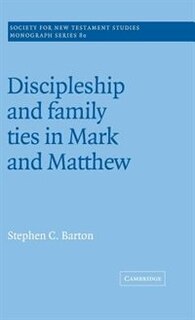 Couverture_Discipleship and Family Ties in Mark and Matthew