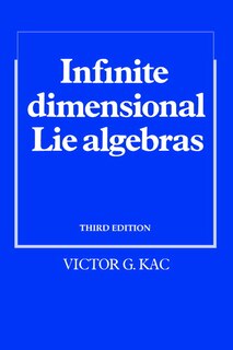 Front cover_Infinite-dimensional Lie Algebras