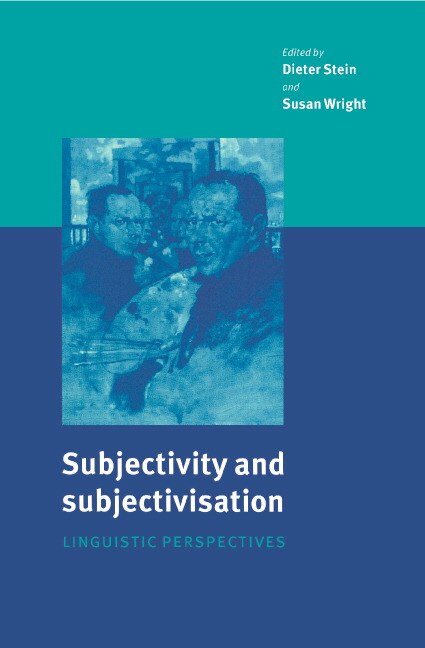 Couverture_Subjectivity and Subjectivisation