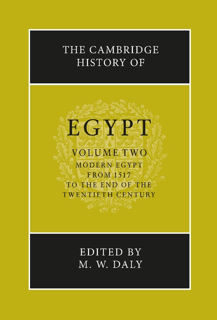 The Cambridge History Of Egypt