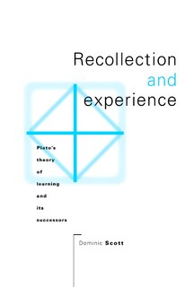 Couverture_Recollection and Experience