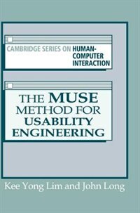 Couverture_The Muse Method For Usability Engineering