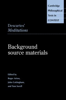 Front cover_Descartes' Meditations
