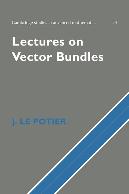 Front cover_Lectures On Vector Bundles