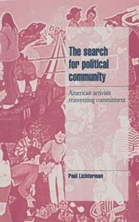 Front cover_The Search for Political Community