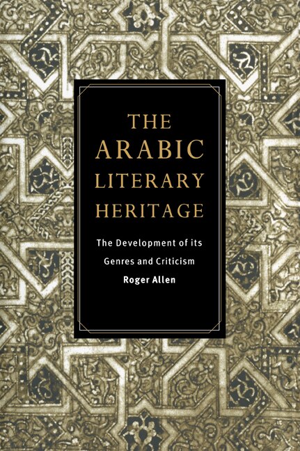 Couverture_The Arabic Literary Heritage