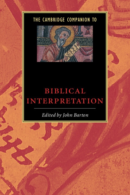 Couverture_The Cambridge Companion To Biblical Interpretation