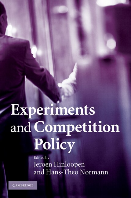 Front cover_Experiments and Competition Policy