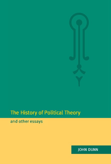 Couverture_The History Of Political Theory And Other Essays