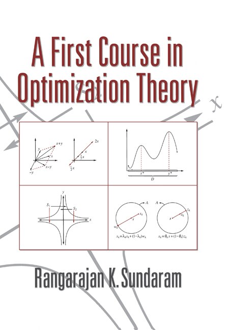 Front cover_A First Course In Optimization Theory