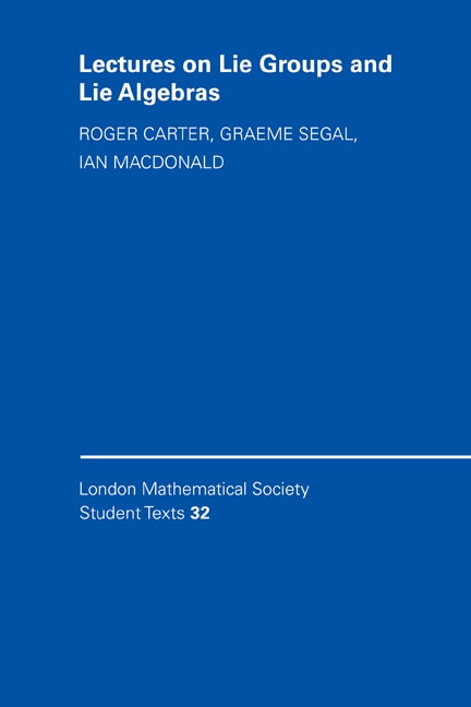 Front cover_Lectures On Lie Groups And Lie Algebras