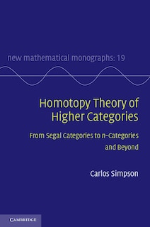 Front cover_Homotopy Theory of Higher Categories
