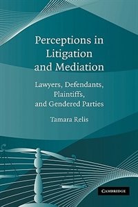 Front cover_Perceptions in Litigation and Mediation