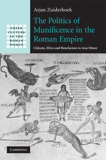 Couverture_The Politics of Munificence in the Roman Empire