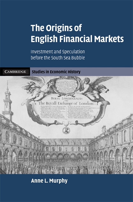 Front cover_The Origins of English Financial Markets