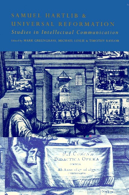 Couverture_Samuel Hartlib and Universal Reformation