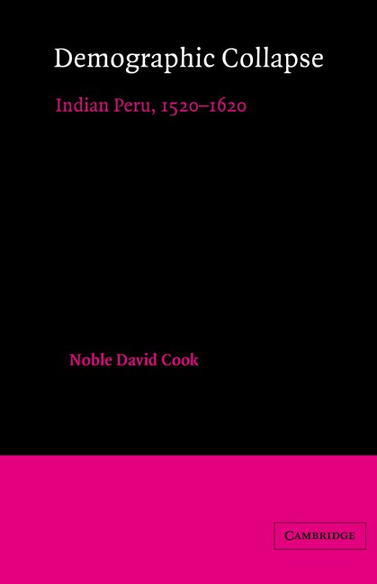 Demographic Collapse: Indian Peru, 1520–1620