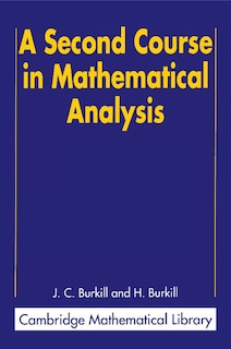 Couverture_A Second Course in Mathematical Analysis