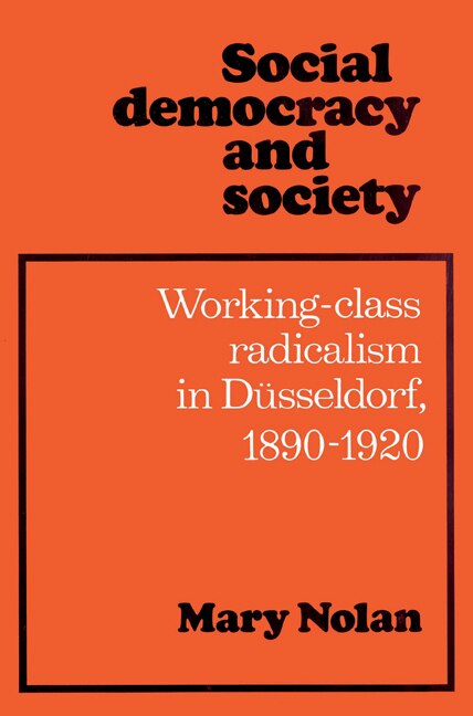 Front cover_Social Democracy and Society