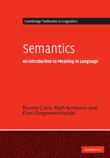 Semantics: An Introduction to Meaning in Language