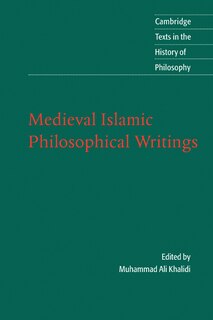 Front cover_Medieval Islamic Philosophical Writings