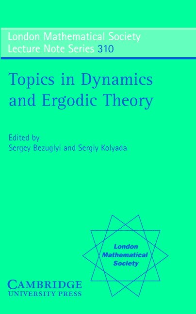 Front cover_Topics in Dynamics and Ergodic Theory