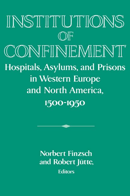Couverture_Institutions of Confinement