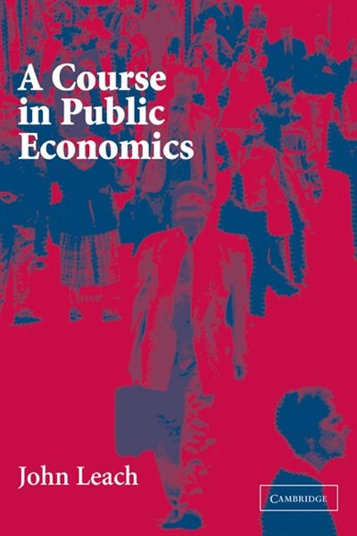 Couverture_A Course in Public Economics