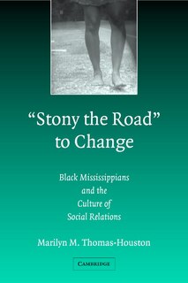Front cover_'stony The Road' To Change