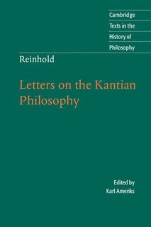 Front cover_Reinhold: Letters on the Kantian Philosophy