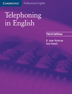 Front cover_Telephoning In English Pupil's Book