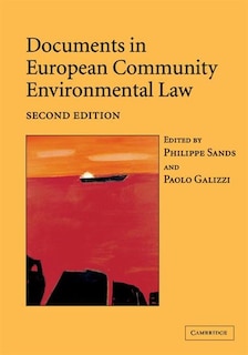 Couverture_Documents in European Community Environmental Law