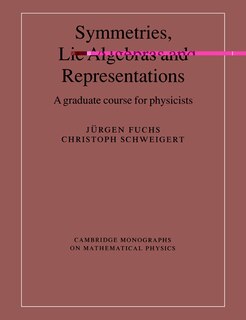 Front cover_Symmetries, Lie Algebras and Representations