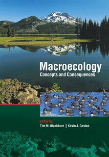 Front cover_Macroecology: Concepts and Consequences