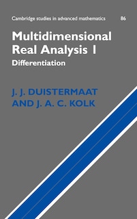 Front cover_Multidimensional Real Analysis I