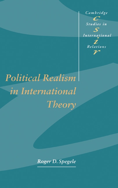 Couverture_Political Realism In International Theory