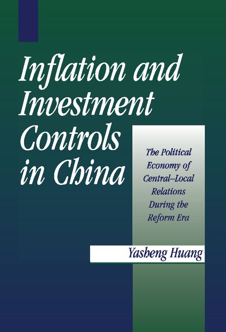 Front cover_Inflation And Investment Controls In China