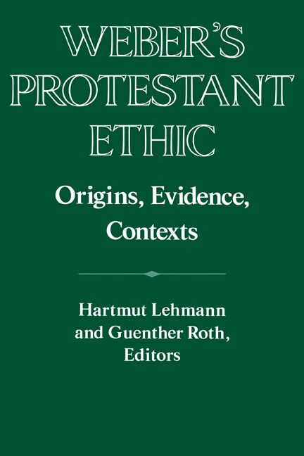 Couverture_Weber's Protestant Ethic