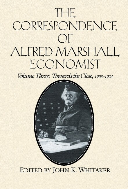Couverture_The Correspondence Of Alfred Marshall, Economist