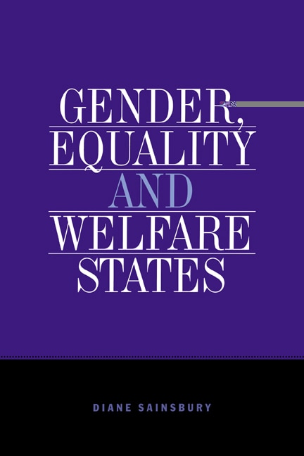 Couverture_Gender, Equality And Welfare States