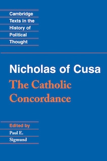 Front cover_Nicholas Of Cusa: The Catholic Concordance