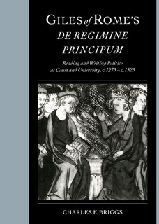 Front cover_Giles of Rome's De regimine principum