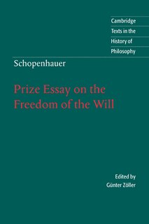 Front cover_Schopenhauer: Prize Essay on the Freedom of the Will