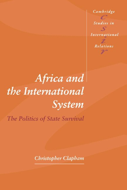 Front cover_Africa and the International System