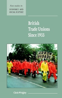 Couverture_British Trade Unions since 1933