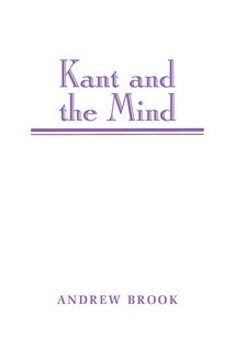 Front cover_Kant And The Mind