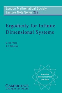 Couverture_Ergodicity for Infinite Dimensional Systems